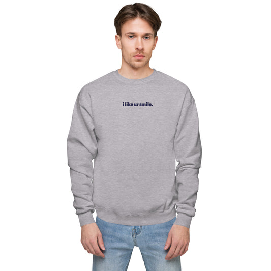 LIKE UR SMILE CREWNECK