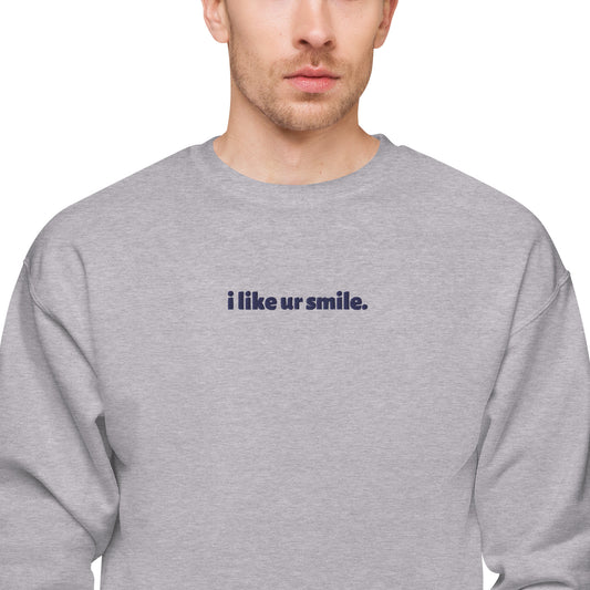 LIKE UR SMILE CREWNECK