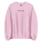 LIKE UR SMILE CREWNECK